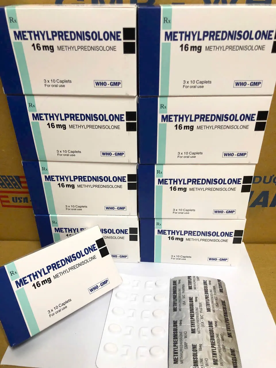 Methylpred-Nic 16 – Kháng viêm mạnh, kiểm soát dị ứng và ức chế miễn dịch hiệu quả